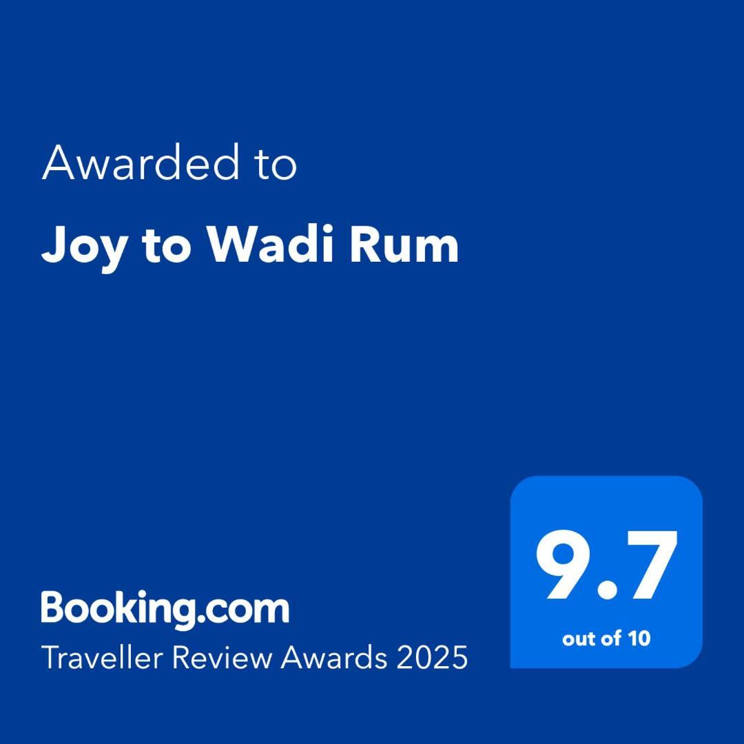 Joy To Wadi Rum Ngoại thất bức ảnh